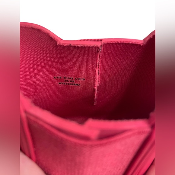 Hunter pink/red Winter Rain Boots with Chunky Sole - Picture 6 of 6